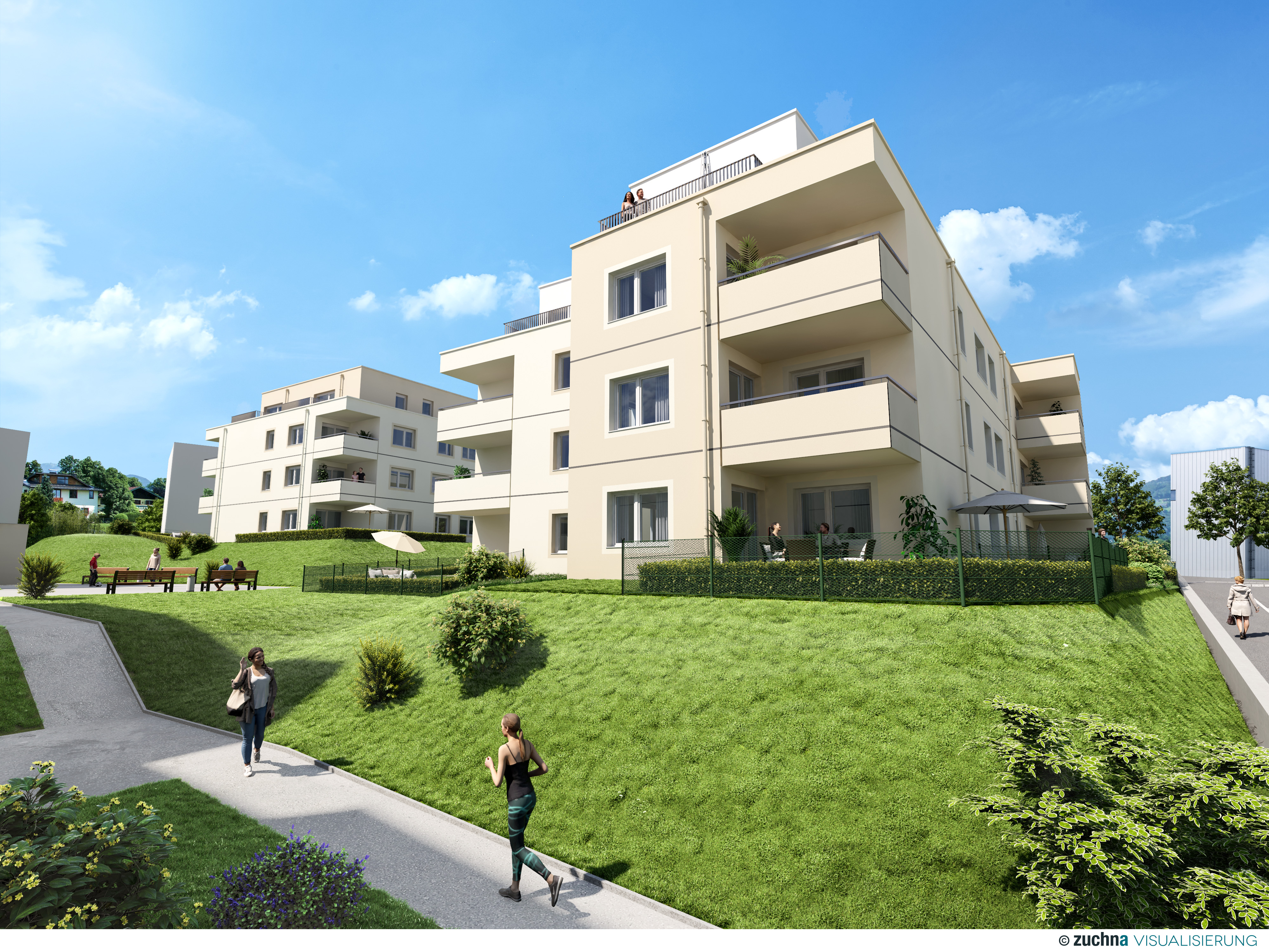 Großes Wohnbauprojekt mit 113 Wohneinheiten in Rohrbach-Berg 
