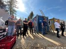 2023 04 26 Gleichenfeier Hoersching Brucknerplatz