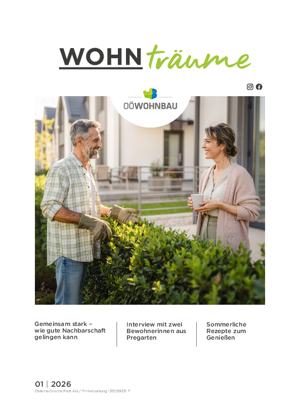 Aktuelle Ausgabe der Wohnträume