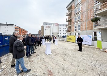 2023 03 08 Gleichenfeier Asten Norikumstrasse