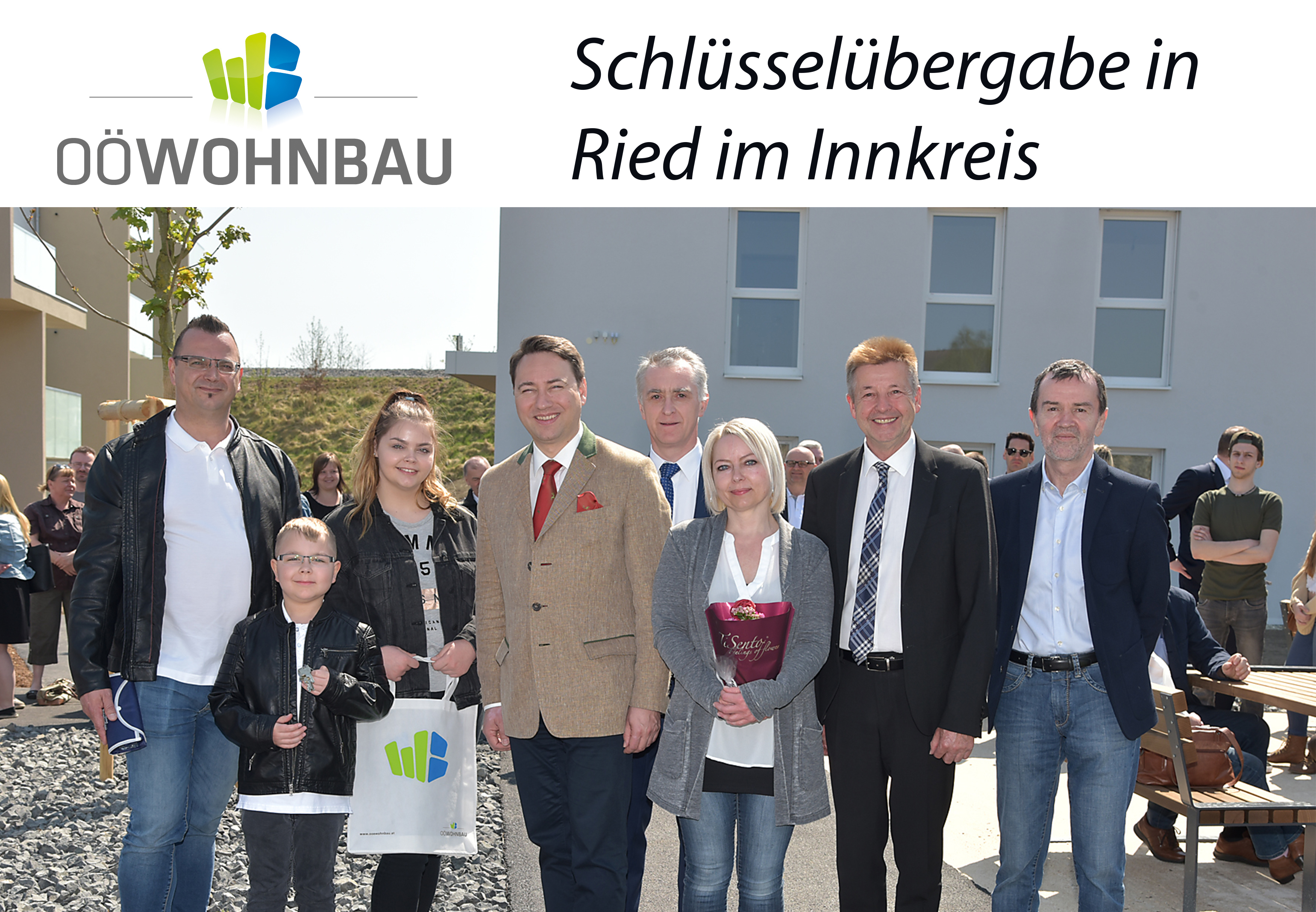 Schlüsselübergabe in Ried im Innkreis